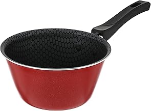 كسرولة للطبخ والصوصات باللون الأحمر الداكن من تروفال، مقاس 16