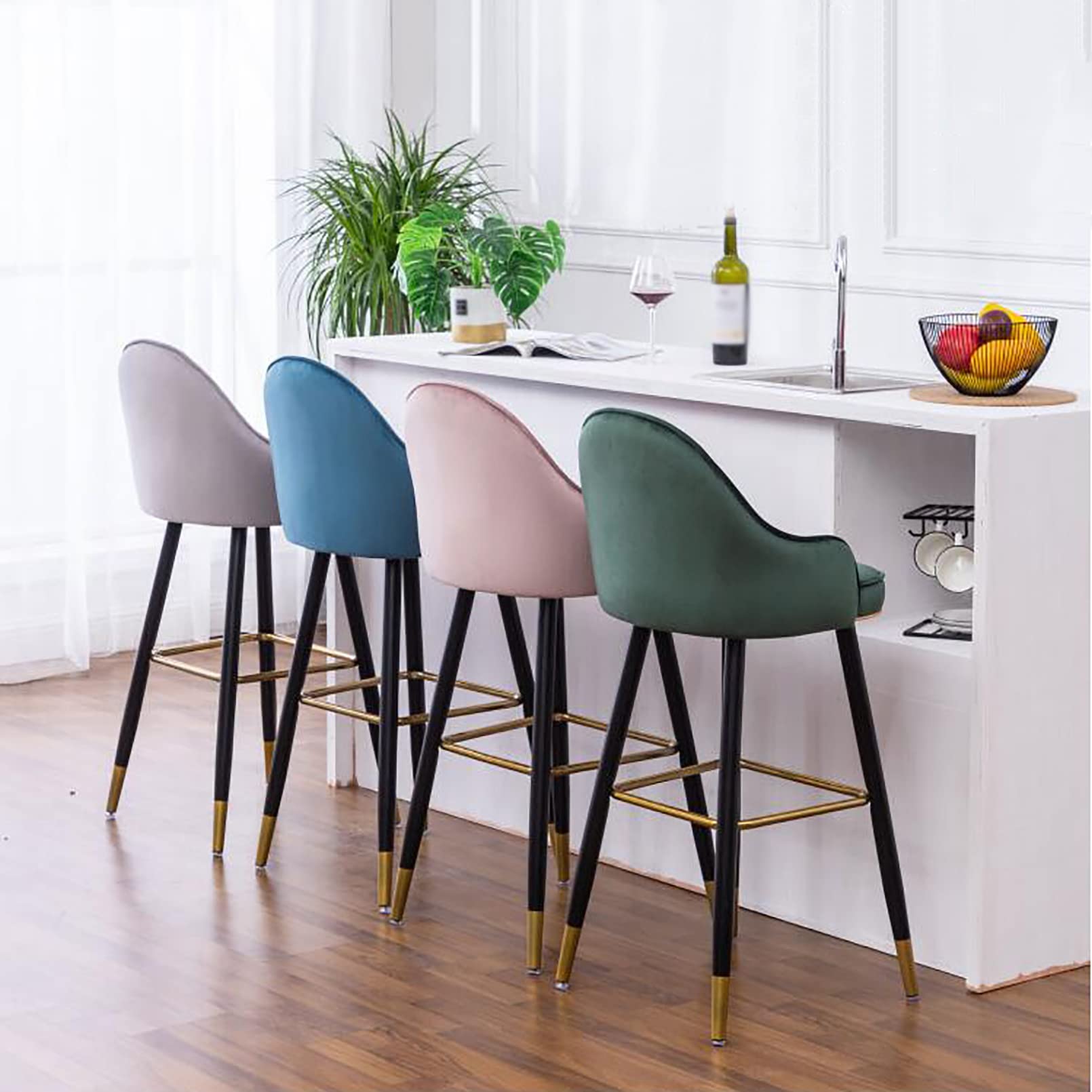 Sgabelli Da Bar WOLTU Set Di Sgabelli Da Cucina Alti Con