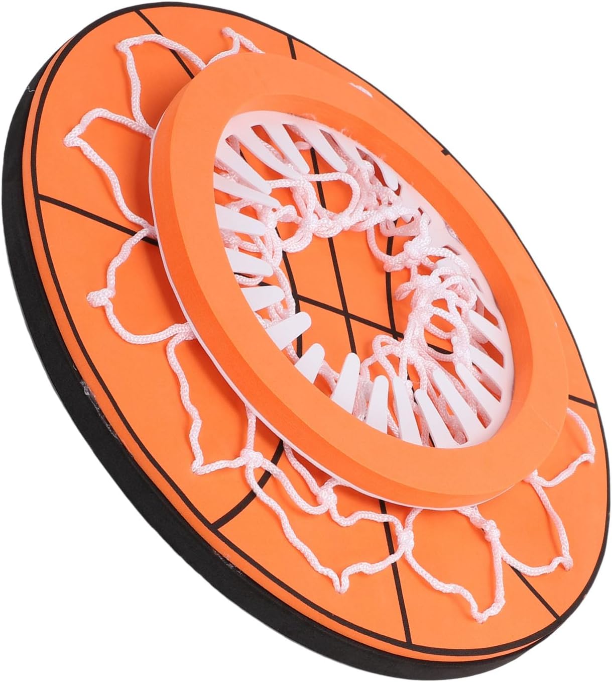 Ceiling Basketball Hoop, Indoor Hanging Basketball Toy, PP Material Hoop with Ball Included, Ideal for Kids Adults Bedroom Office Dormitory Game Room
