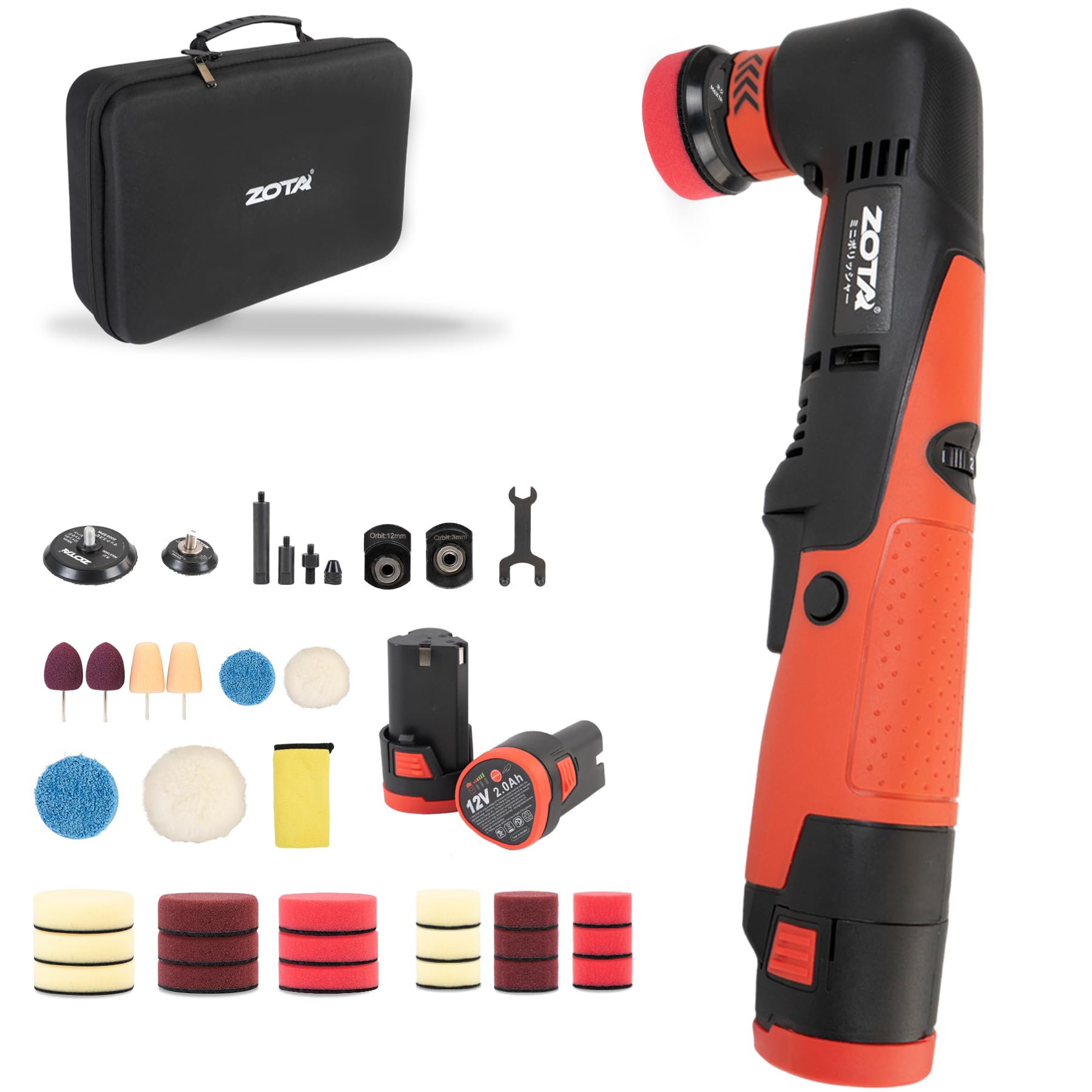 ZEROgravity ミニスィッシャー Amazon | ​ZOTA ミニポリッシャー,50mm/75mmダブル裏板電動