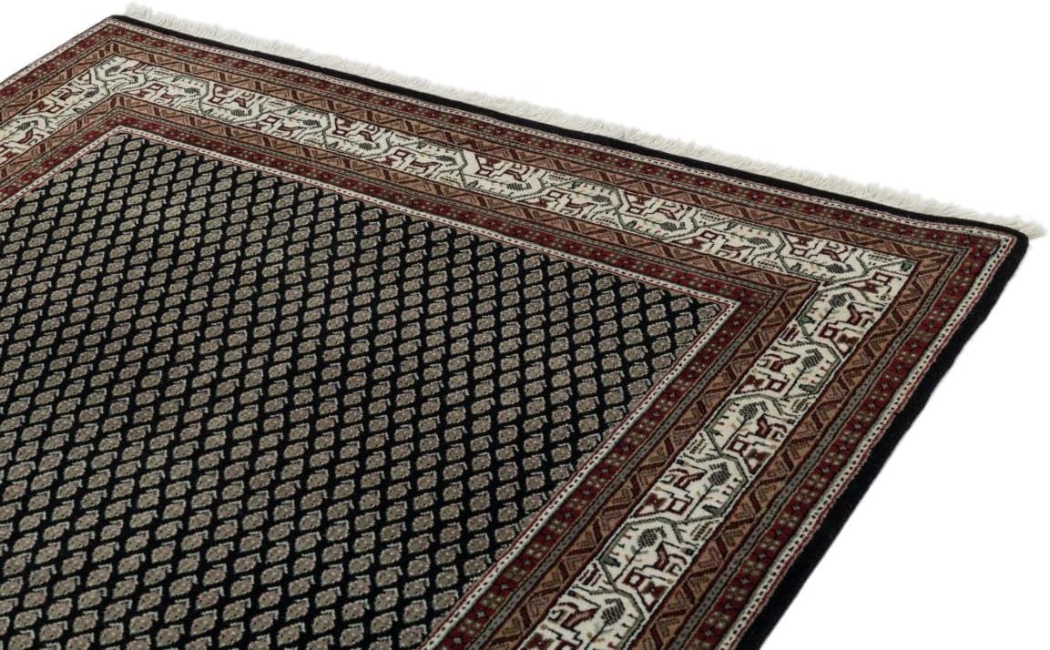 Top-Angebot: Indo Mir 145 x 203 cm Hand Knotted Oriental Rug Wool India | Handgeknüpfter Orientteppich | Wien Österreich