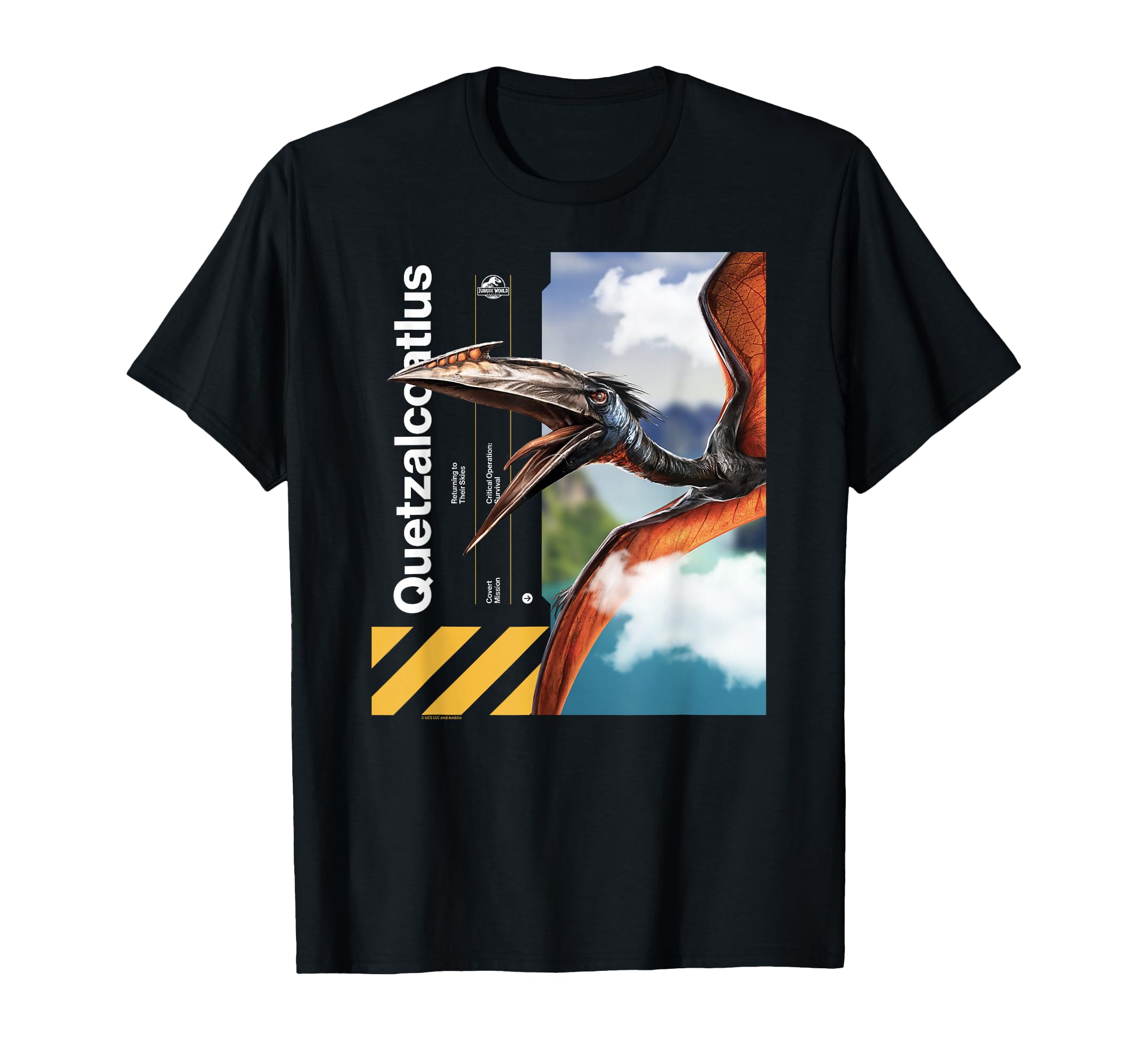 Jurassic World Rebirth Quetzalcoatlus Covert Mission T-Shirt