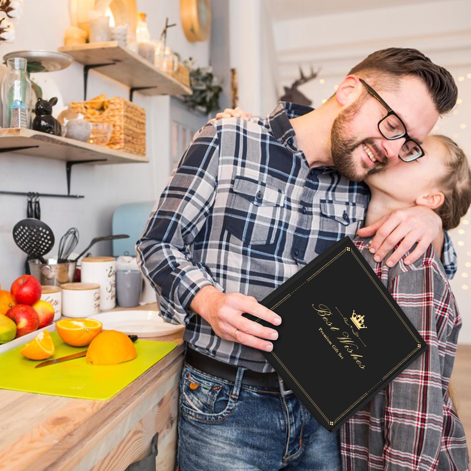 Juego de regalo para el día del padre, regalos para el día del padre de parte de hija e hijo, el mejor regalo para papá, regalos de cumpleaños de Navidad, regalos para el nuevo papá por primera