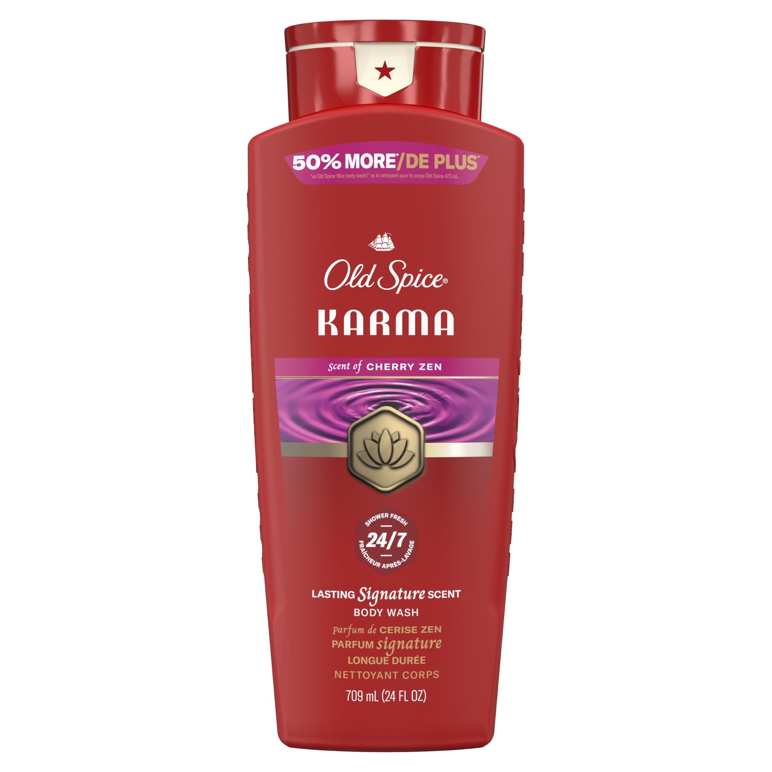 Old Spice Body Wash for Men 24 7 Shower Fresh Clean w Daily Use Lasting Signature Scent Refreshing