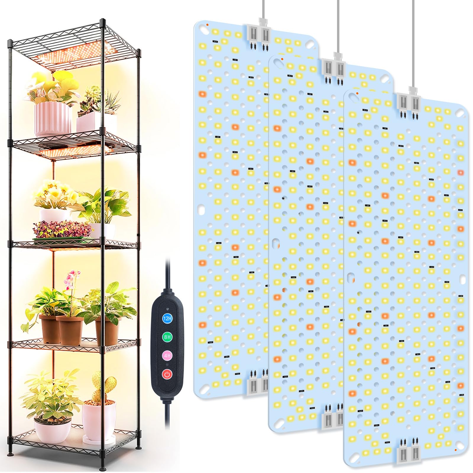 GroCruiser 3-panel grow light