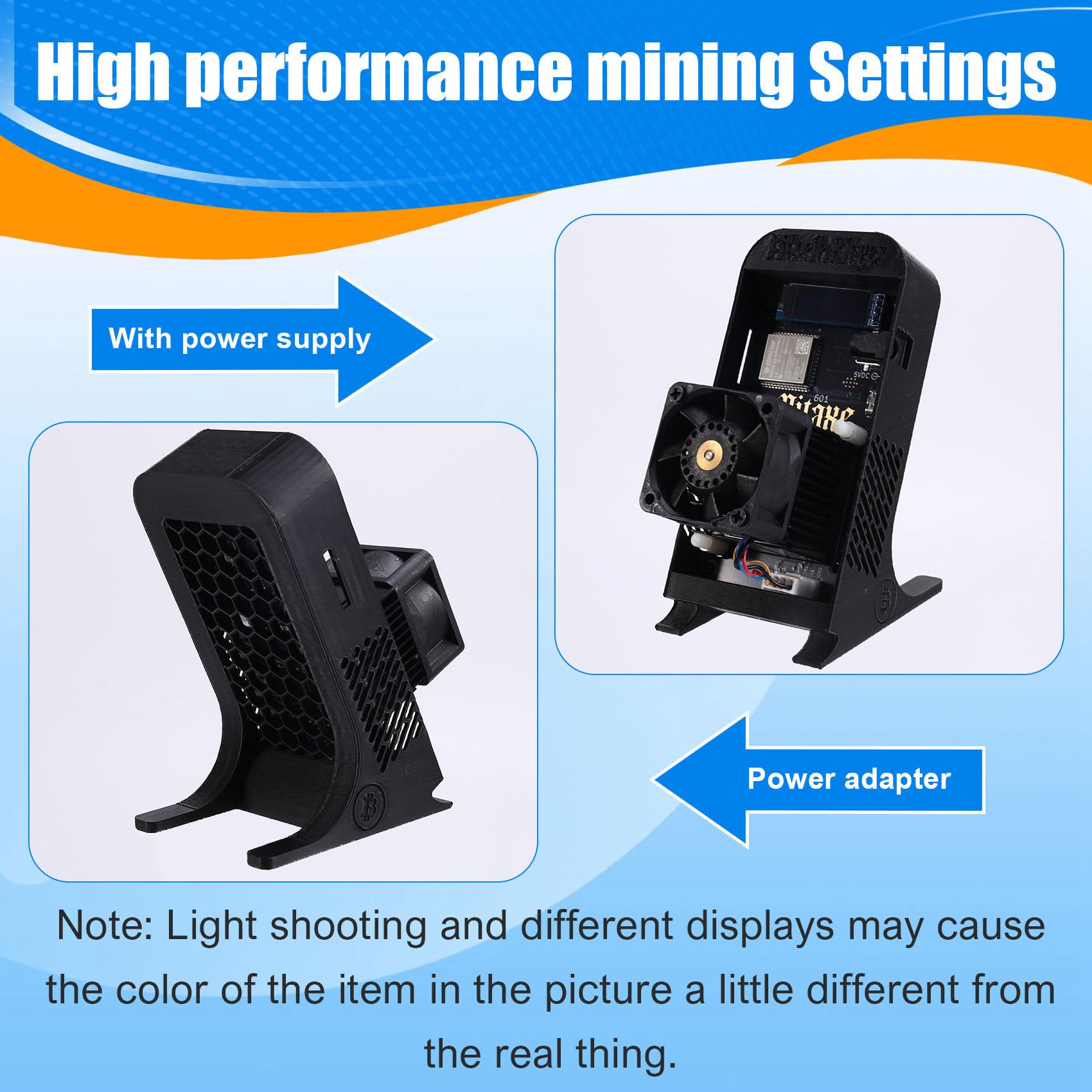 Puleuroy Gamma 601 Solo Miner avec Support 1,2TH/S BM1370 Asic Chip 18W de  Antminer S21 Pro Bitcoin BTC Miner avec Prise EU : Amazon.fr: Informatique