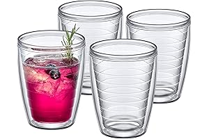 Amazing Abby - Alaska - 16-Ounce Insulated Plastic Tumblers (Set of 4)