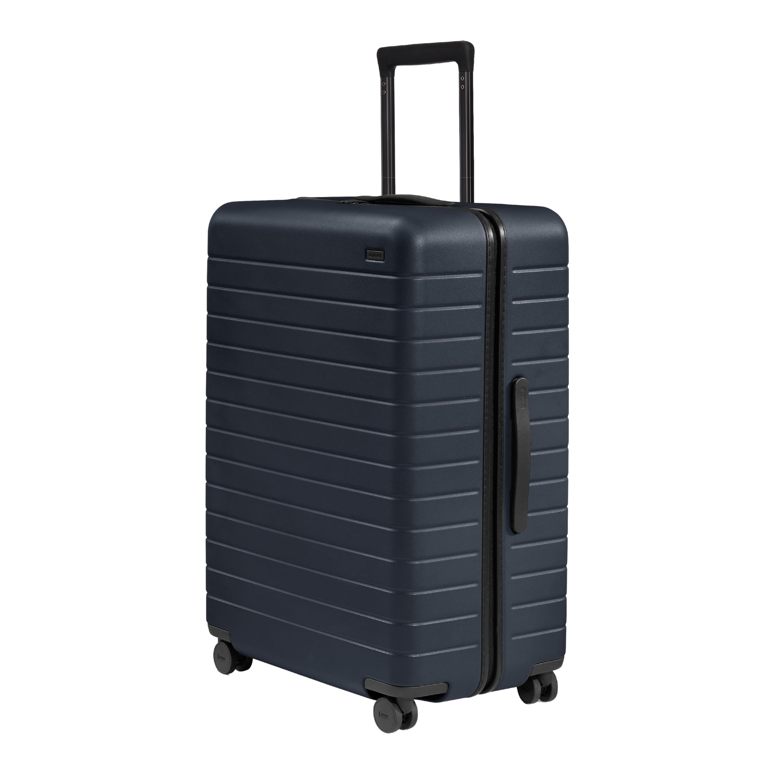 Away Large Checked Luggage - 29-Inch Lightweight Hardside Suitcase with Four WhisperGlide 360° Spinner Wheels, Interior Compression System, TSA-Accepted Lock - Navy Blue