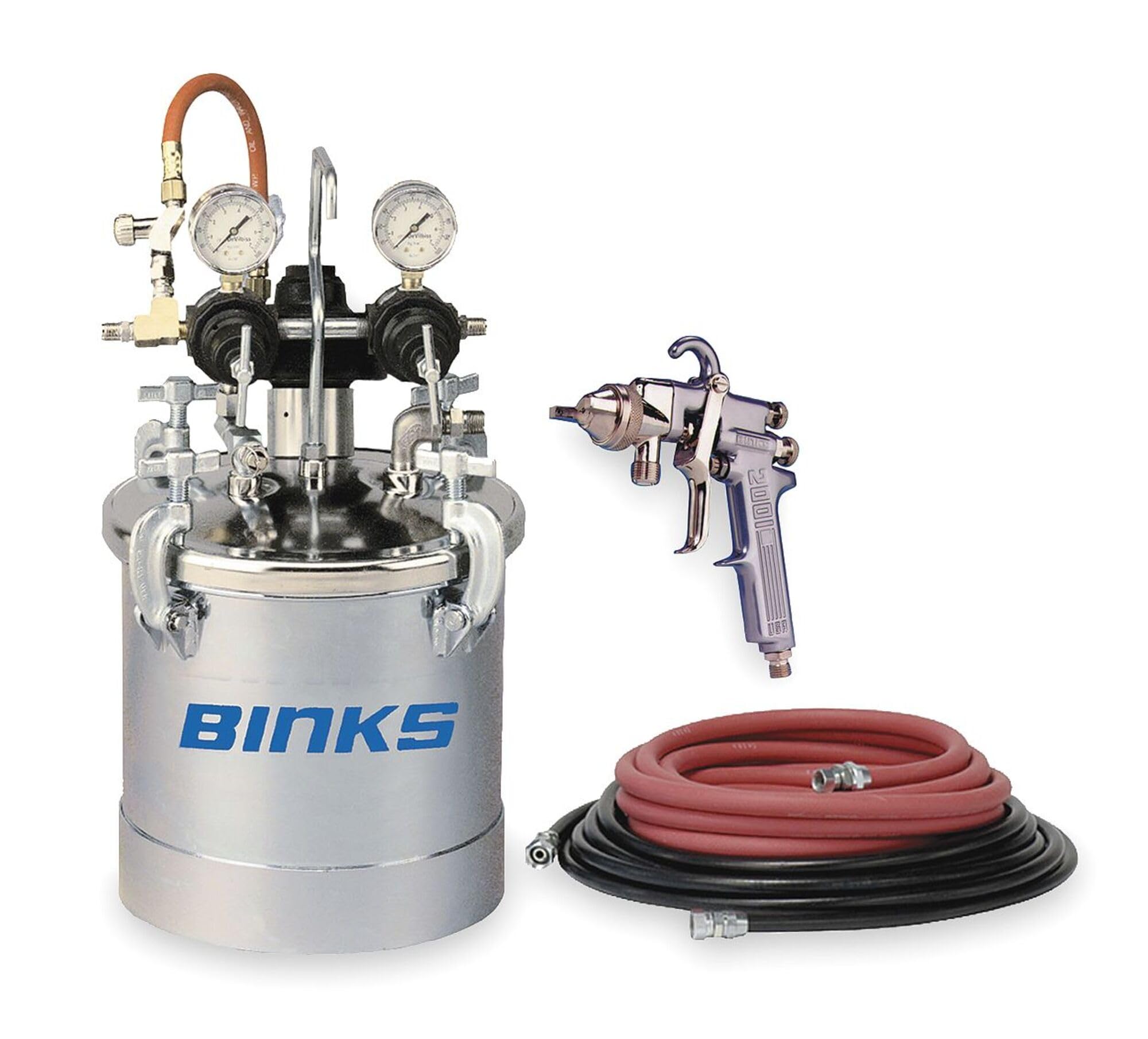 Amazon.com: Binks 98C-357 2.8 Gallon Pressure Tank Pot w/ 2100