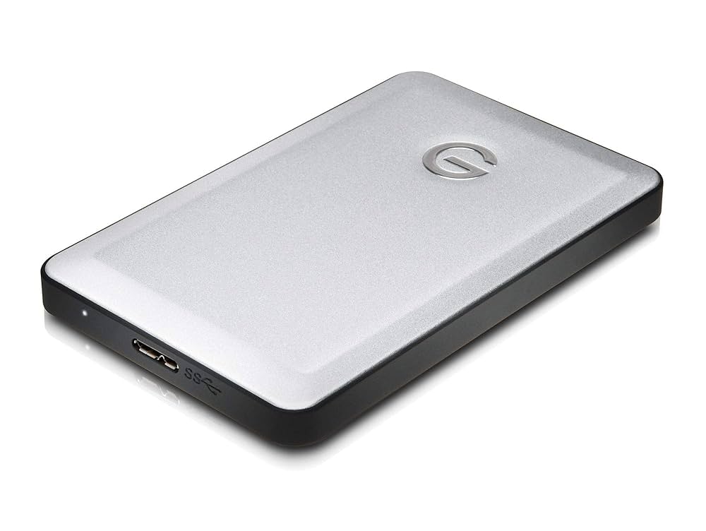 外付けハードディスク・ドライブ G-Technology G-DRIVE Mobile USB 2TB もっと早く購入すべきだった。G-Technologyのモバイル外付けHDD