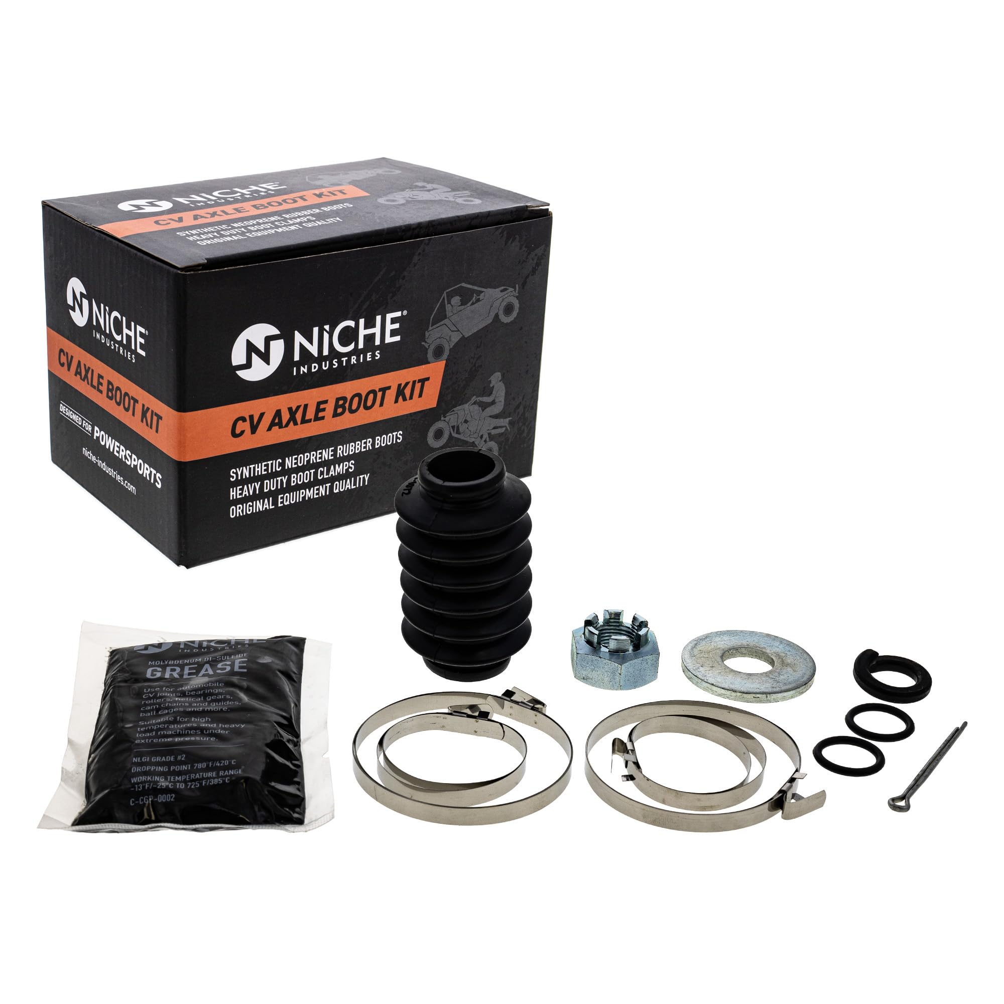 Amazon.com: NICHE CV Axle Boot Kit for Kawasaki Mule 3010 4000
