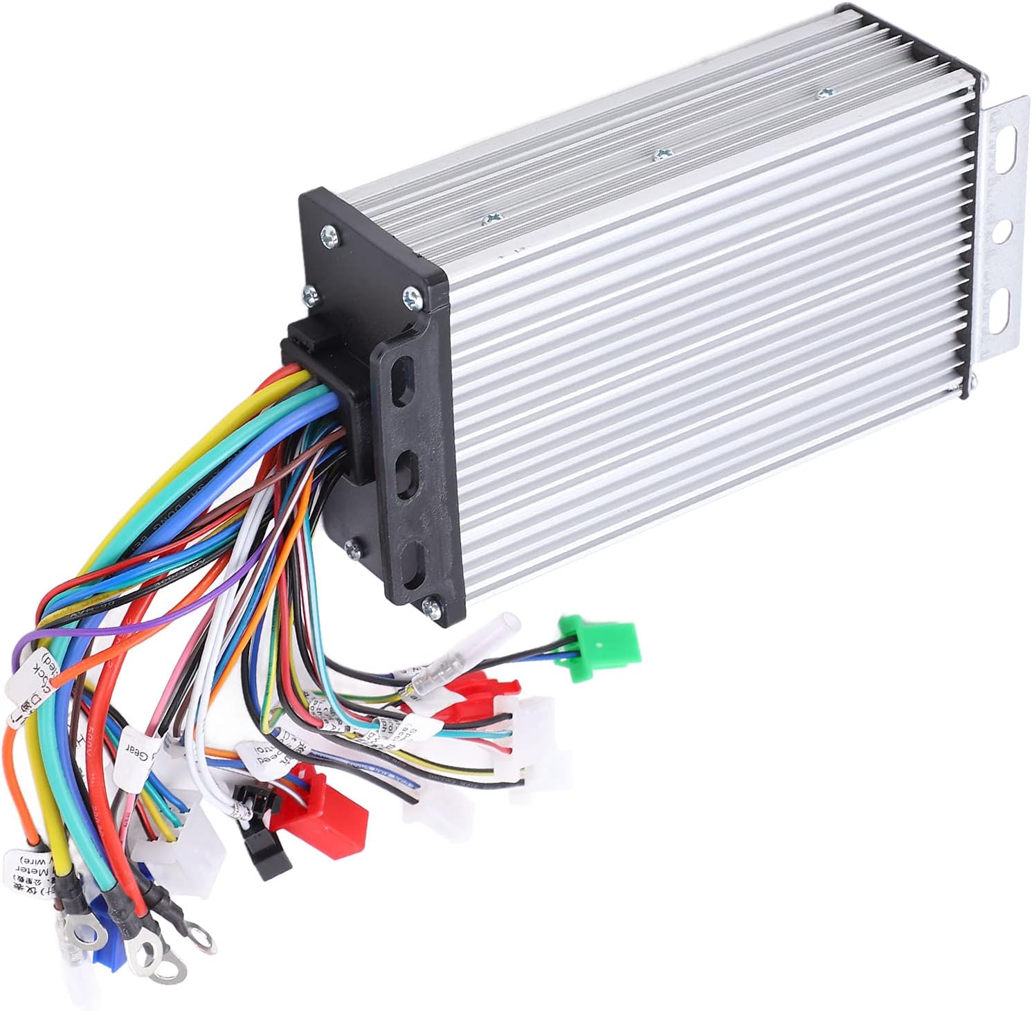 12 Tube Brushless Motor Controller, Aluminum Alloy Shell with Heat Dissipation Design, Motor Controller Accessory, Ideal for Electric Bicycles, Scooters & Small Electric