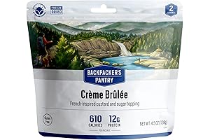 Backpacker's Pantry Creme Brulee Freeze Dried Snack