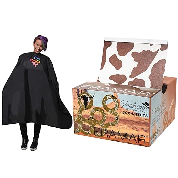 Framar Hair Foils For Highlighting Color Cover Salon Cape