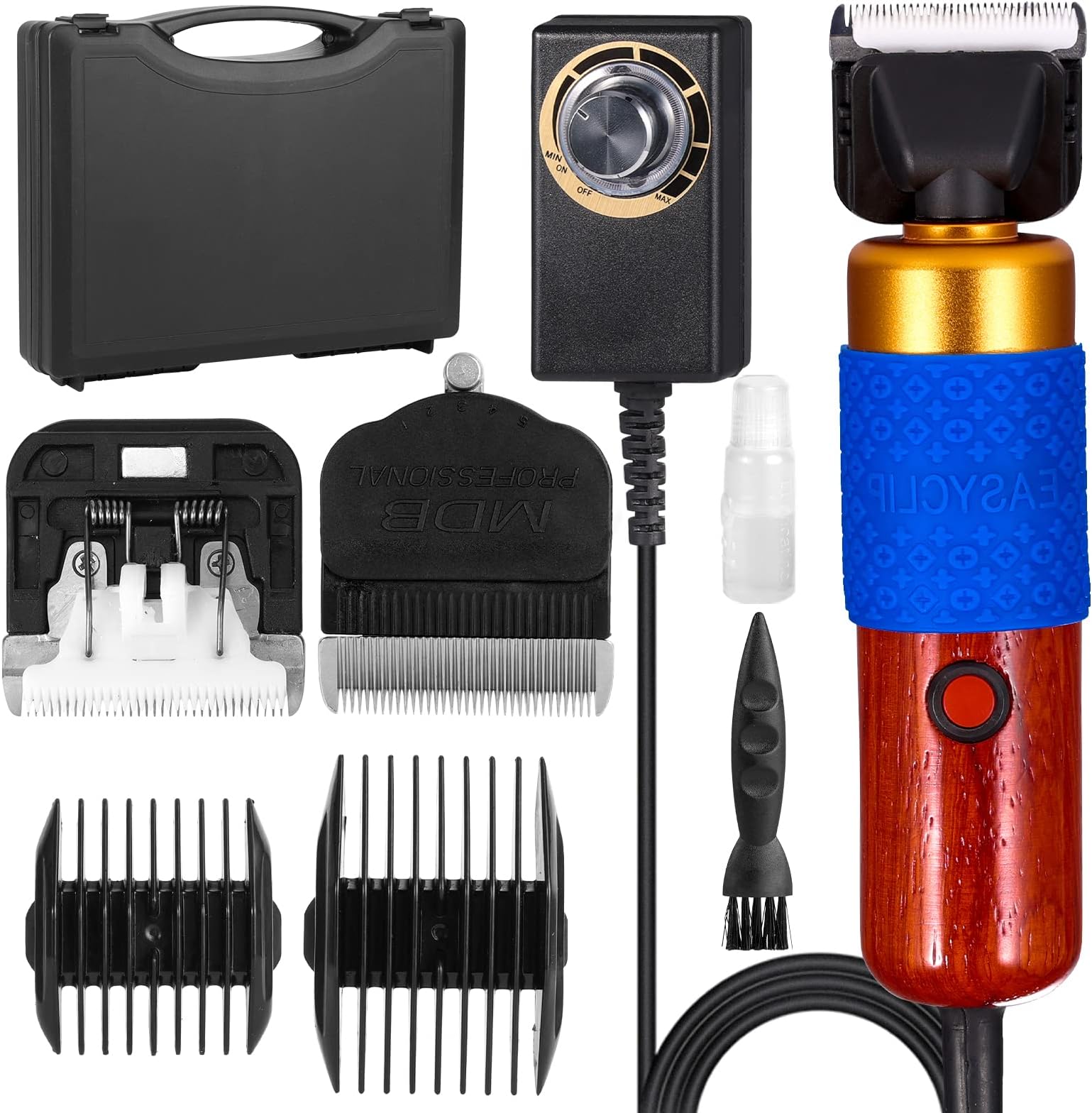 Pllieay Carpet Trimmer Tufting Rug Trimmer, Low Noise Rug Carver, Electric Speed Adjustable Rug Tufting Carver Clippers, with Speed Adjustable Blade for Handmade Rug Clean and Tufted Carpet Rug, 200W