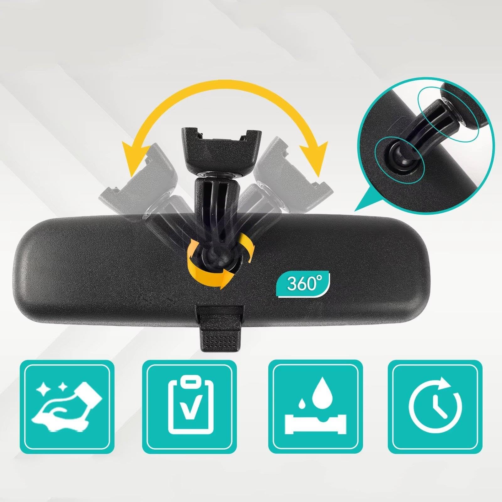 Retrosores Para Coche Accesorios Para Toyota Para Harrier Para Premio