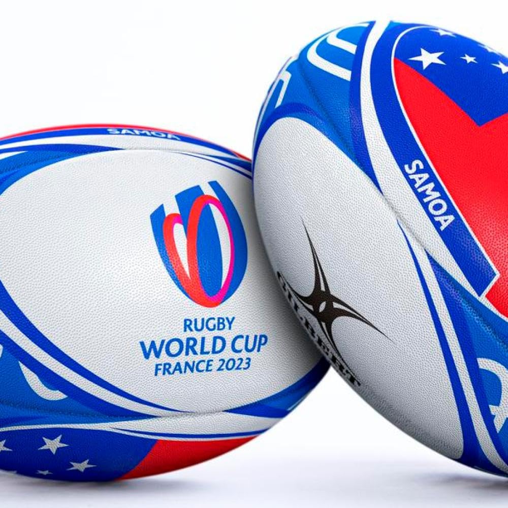 Gilbert Rugby Weltmeisterschaft Samoa Flagge Ball 2023