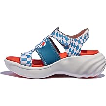 UIN Women's Summer Chunky Platform Wedges Sandals Comfortable Art Travel Shoes Sitges I