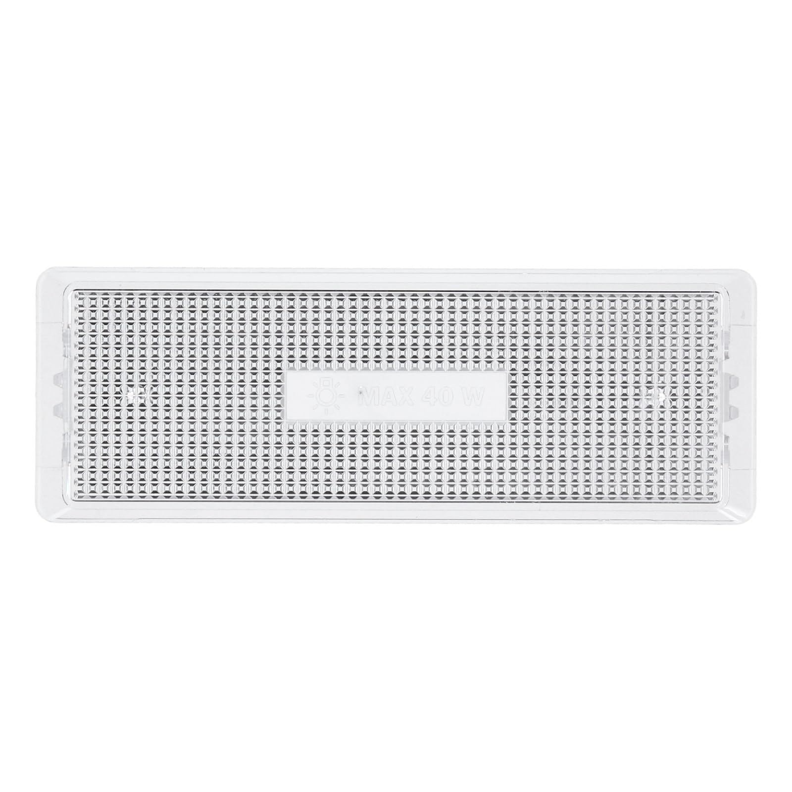 easyPART Kompatibel/Ersatz für Amica 1017918 Lampenabdeckung für Dunstabzugshaube