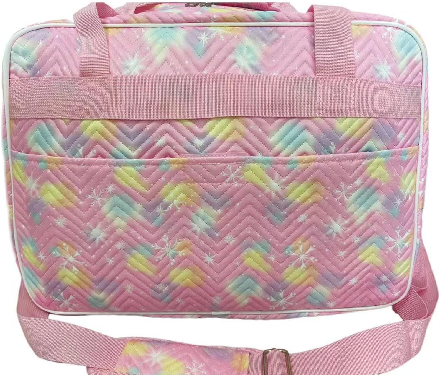 大容量 ミシン収納バッグ ハンドルケース付き キャリーケース 大容量収納, バタフライフラワー, One Size