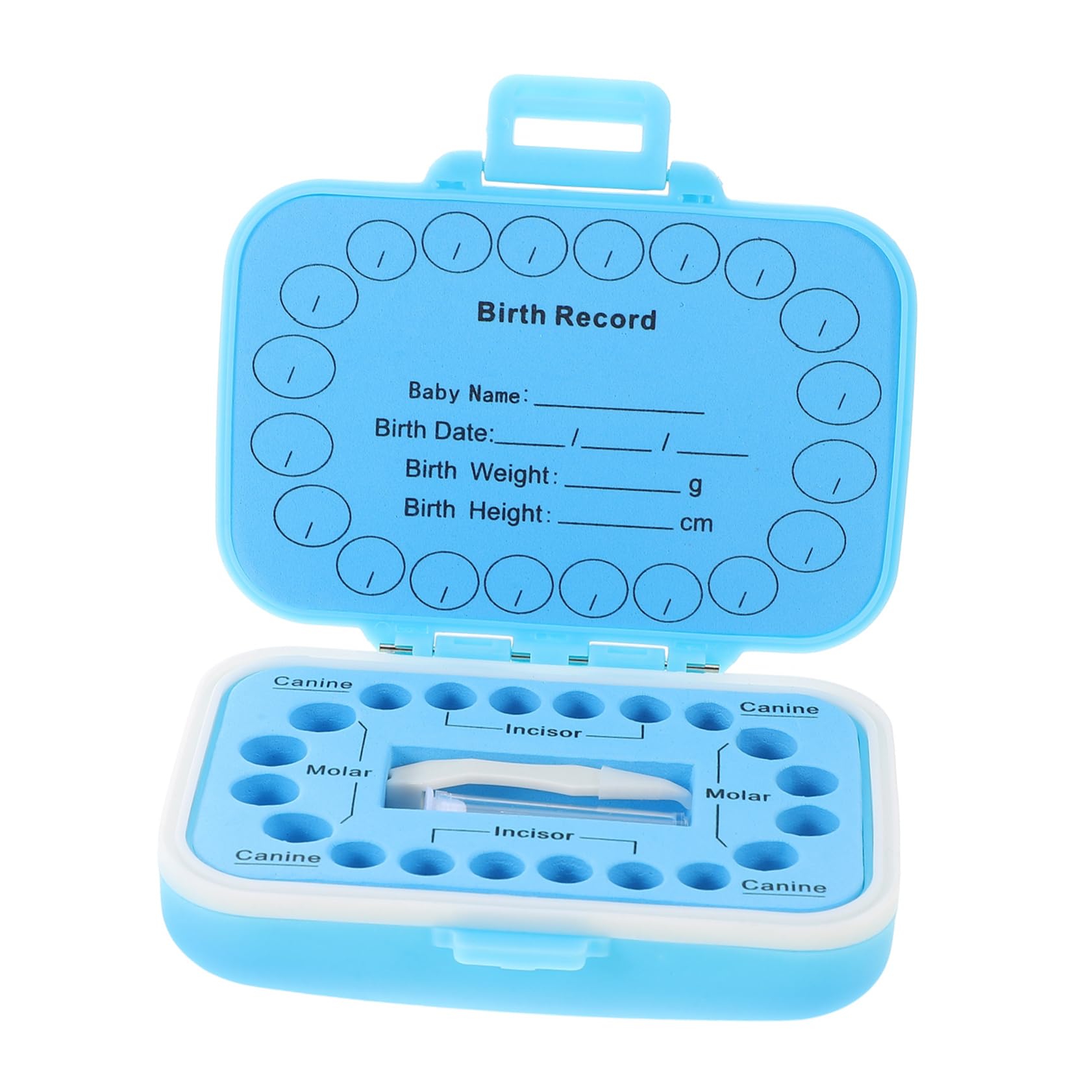 Cajita De Recuerdos Para Primer y Cabello De Caja De Almacenamiento Para Dientes De Leche Organizador De Recuerdos Infantiles Diseño y