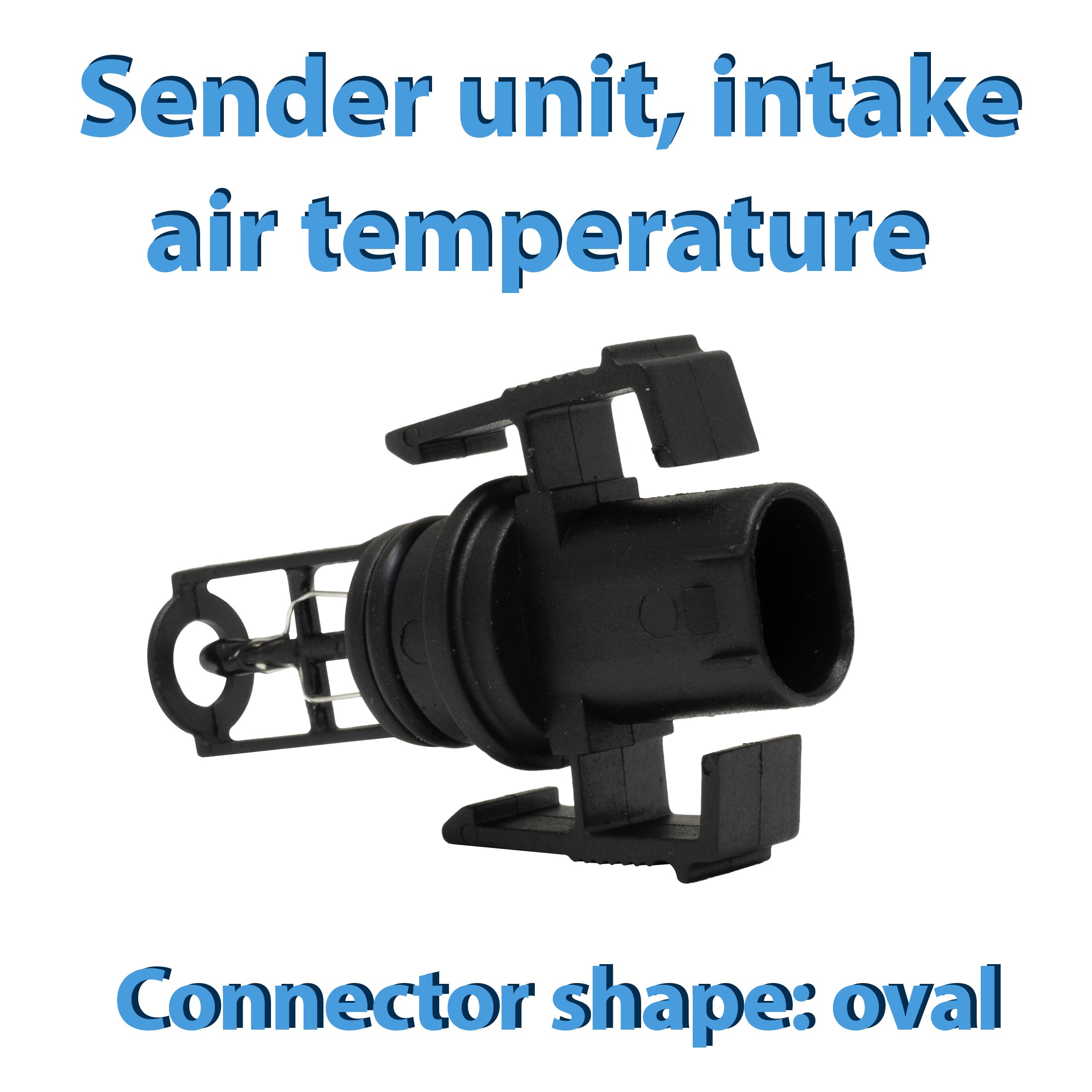 AERZETIX - C66421 - Sensore, temperatura dell'aria di aspirazione - compatibile con numeri ОЕ 000 542 28 18, 006 153 20 28, 006 153 80 28, 651 153 00 28, A000 542 28 18