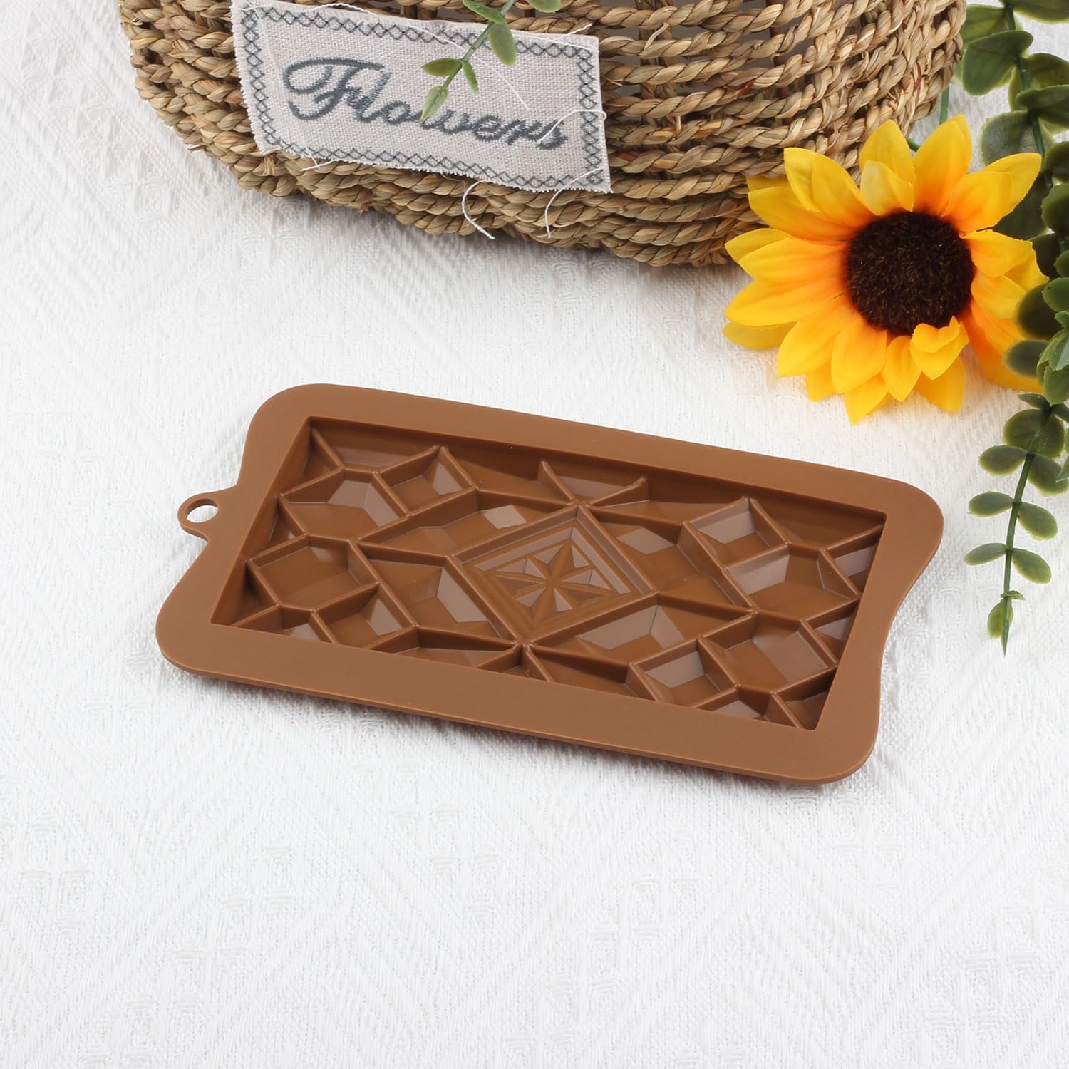 Break Apart Silicone Chocolate Molds Energy Bar Mold For Dubai Pistachios Chocolate Candy Set Of 2 - Image 4