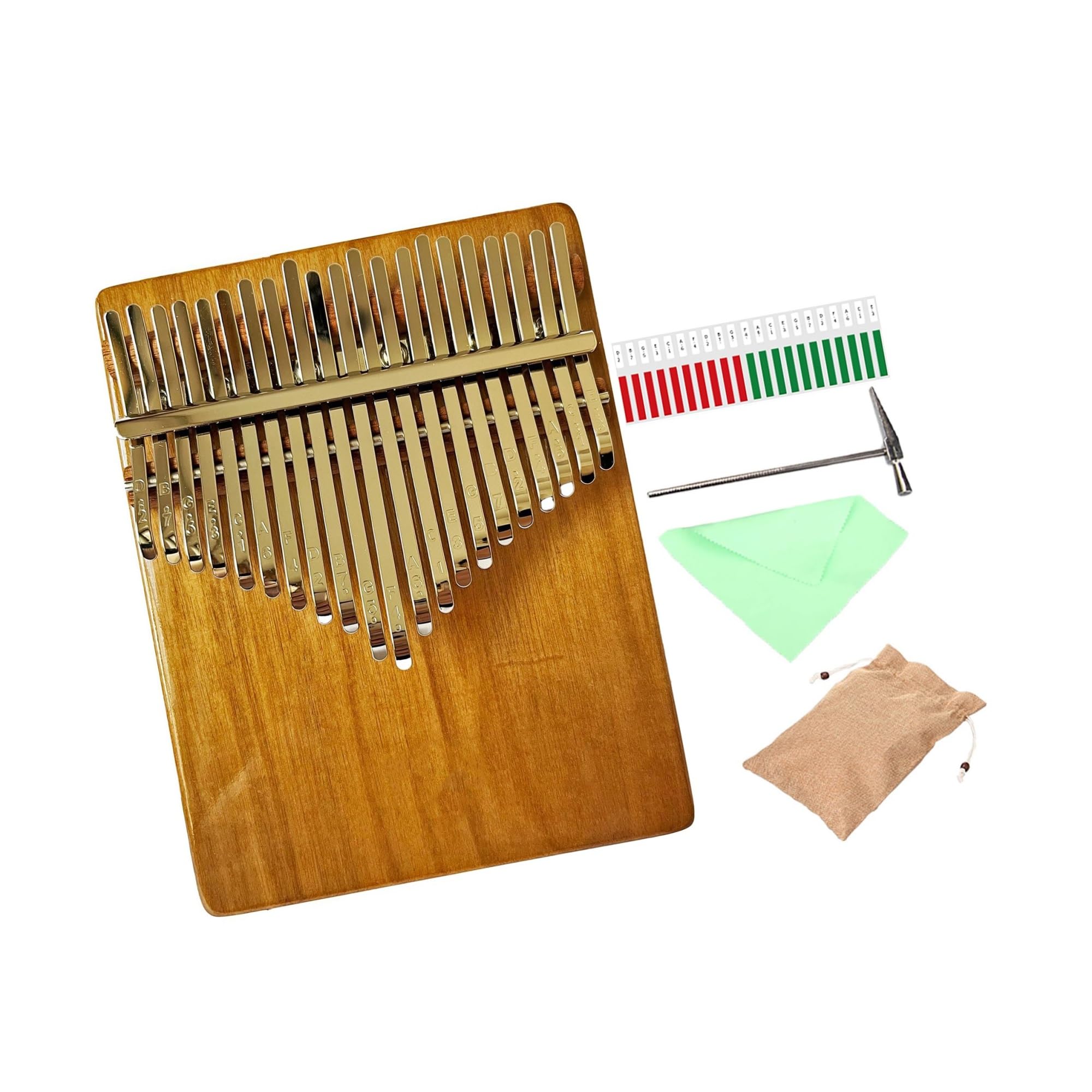 21 Lub 17 Orzechów Włoskich Kalimba Palisander Jest Odpowiedni Dla Początkujących(Walnut21 keys)