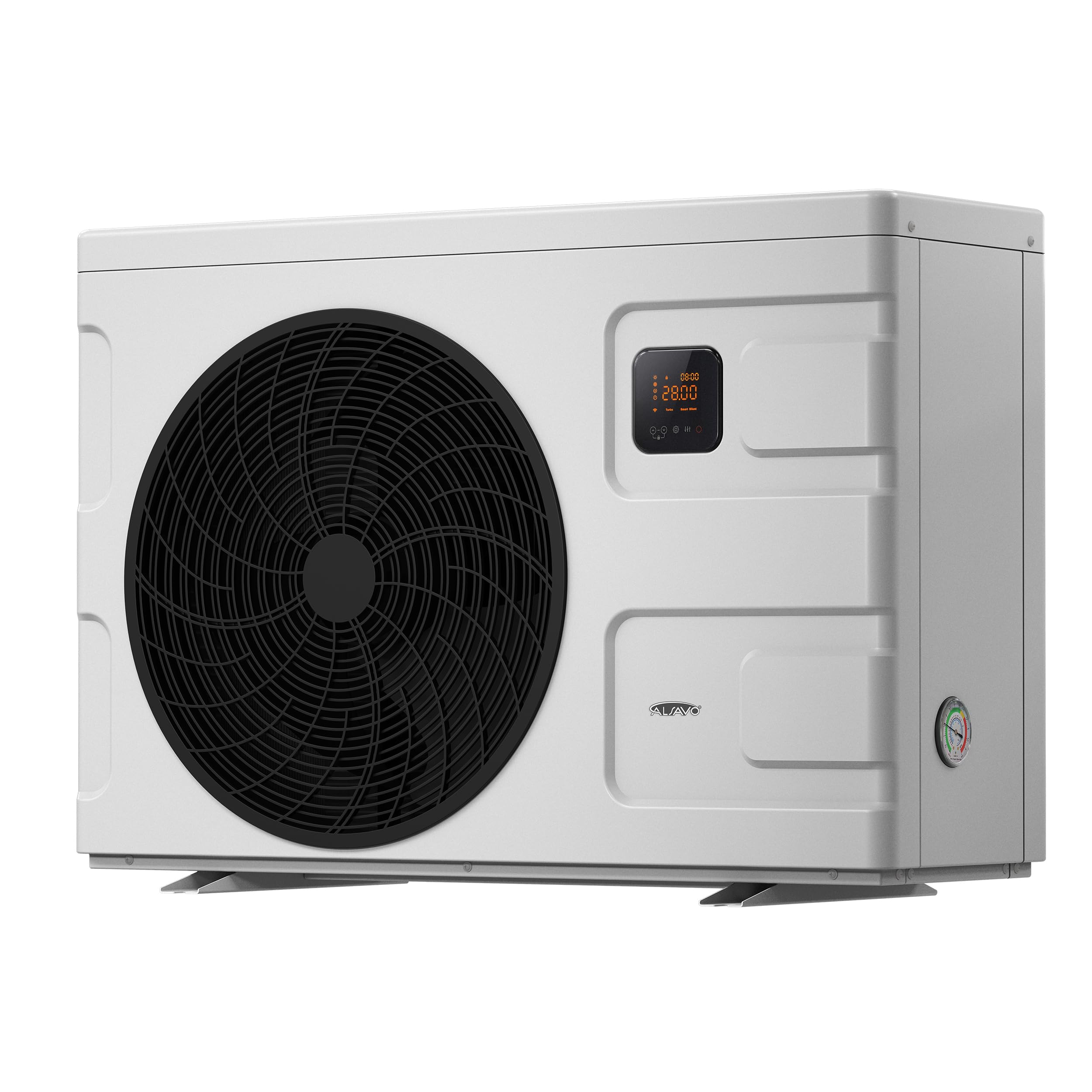 INVERBOOST Elite Pompa di Calore per Piscina Inverter 12,5 kW, per Piscine Fuori Terra Fino A 60 m³, Cop 16, Funzionamento Silenzioso, WiFi E Controllo Vocale