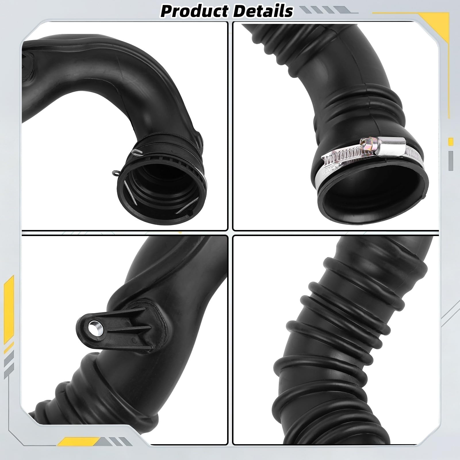 iSpchen Tubo intercooler 13265280 Tubo flessibile intercooler turbo per Vauxhall Astra J Mk6 2010-2016 1.7 CDTi motori A17DTL & A17DTJ SOLAMENTE Tubo di uscita intercooler boost Tubo intercooler