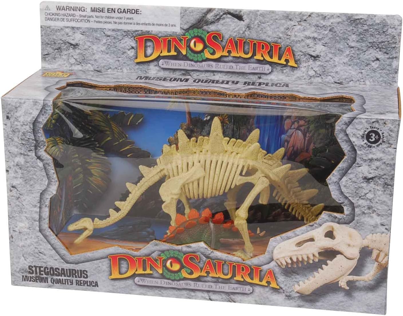 Wild Republic Dinosauria Skeleton Stegasauru