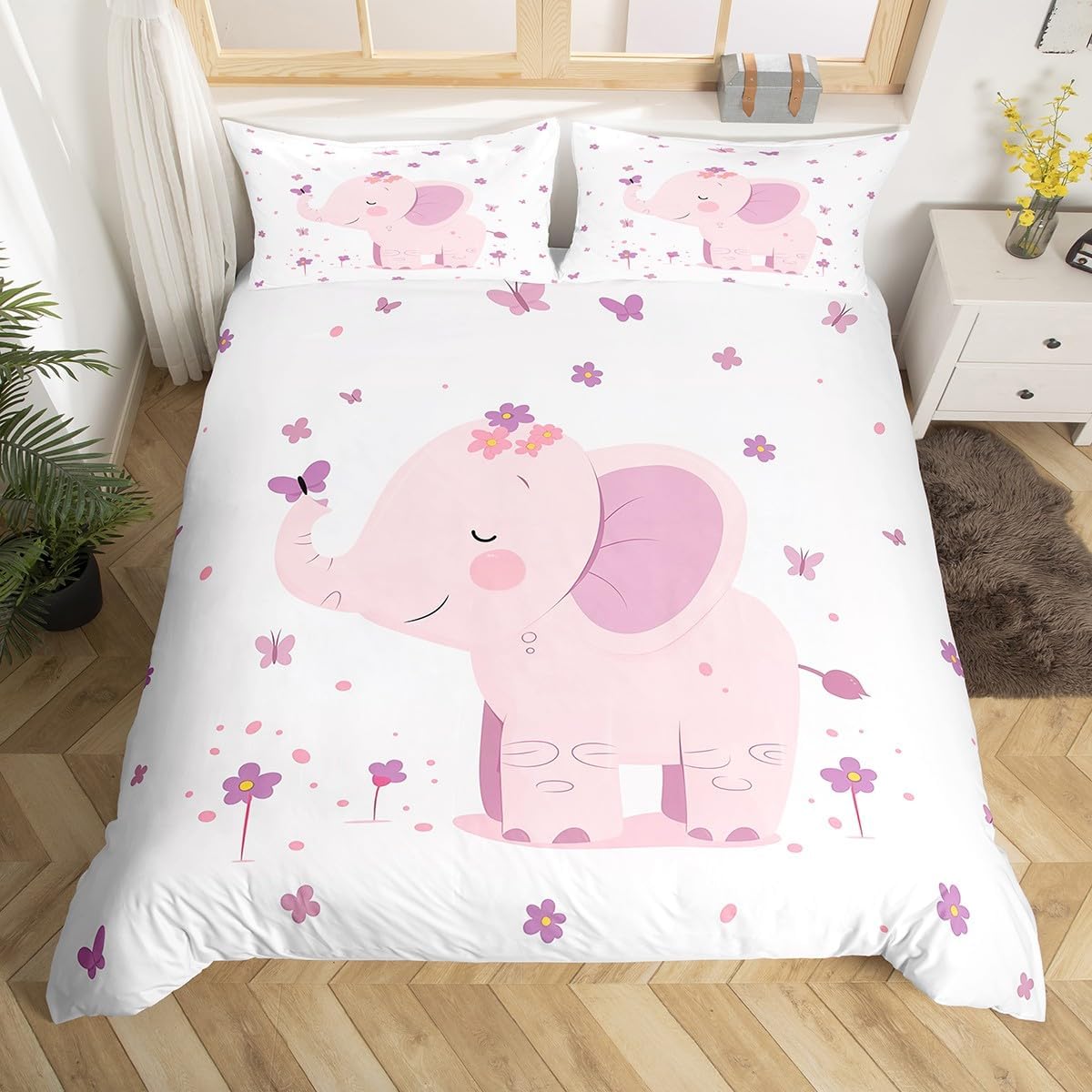 Erosebridal Astronaut Duvet Cover Toddler Colorful Outer Space Comforter Cover,Starry Sky Stars Print Bedding Set Kids Boys Girls Universe Planets Bed Set for Bedroom