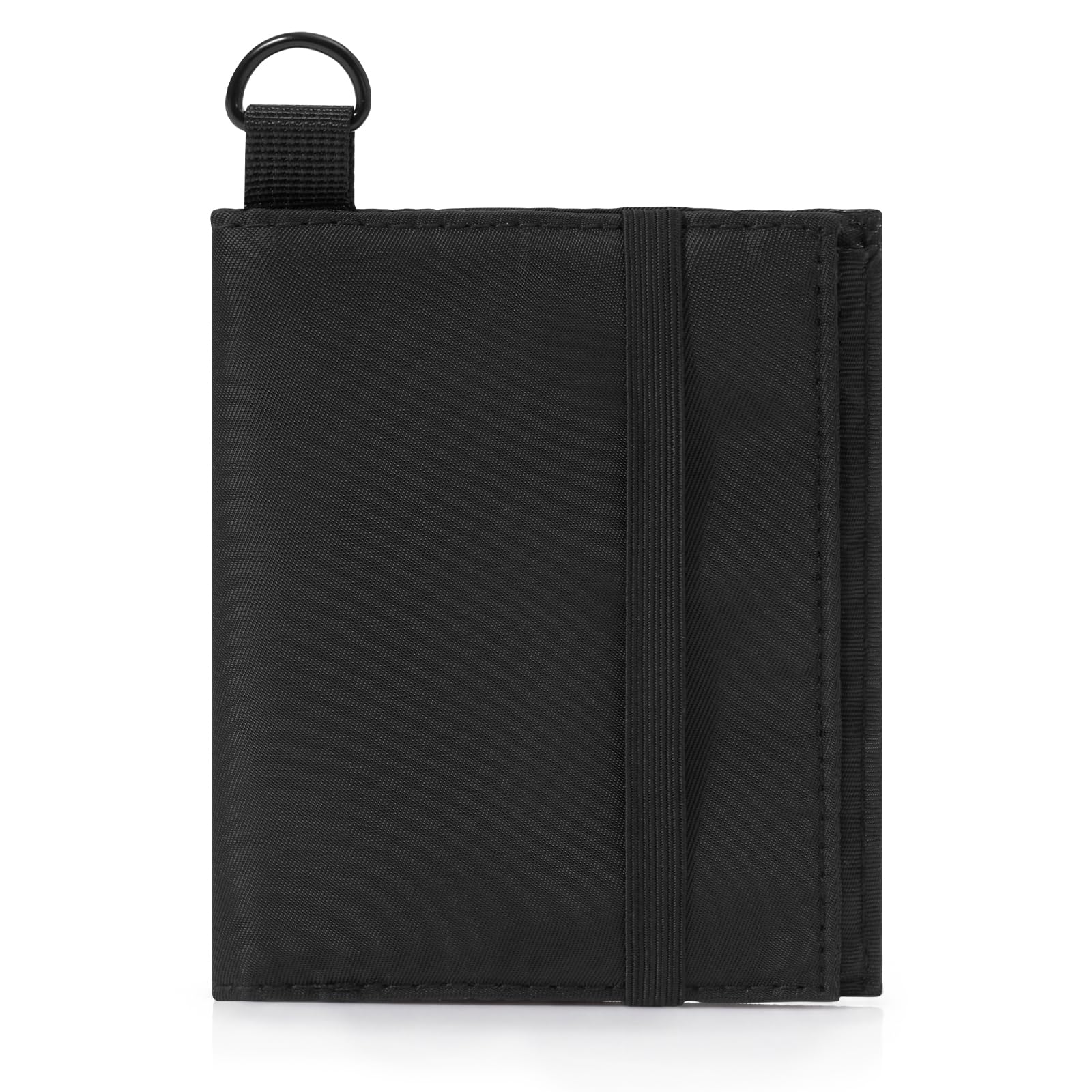 WAWSAM Black Kids Wallet for Boys, Bifold Boys Wallet for Kids Age 9-18