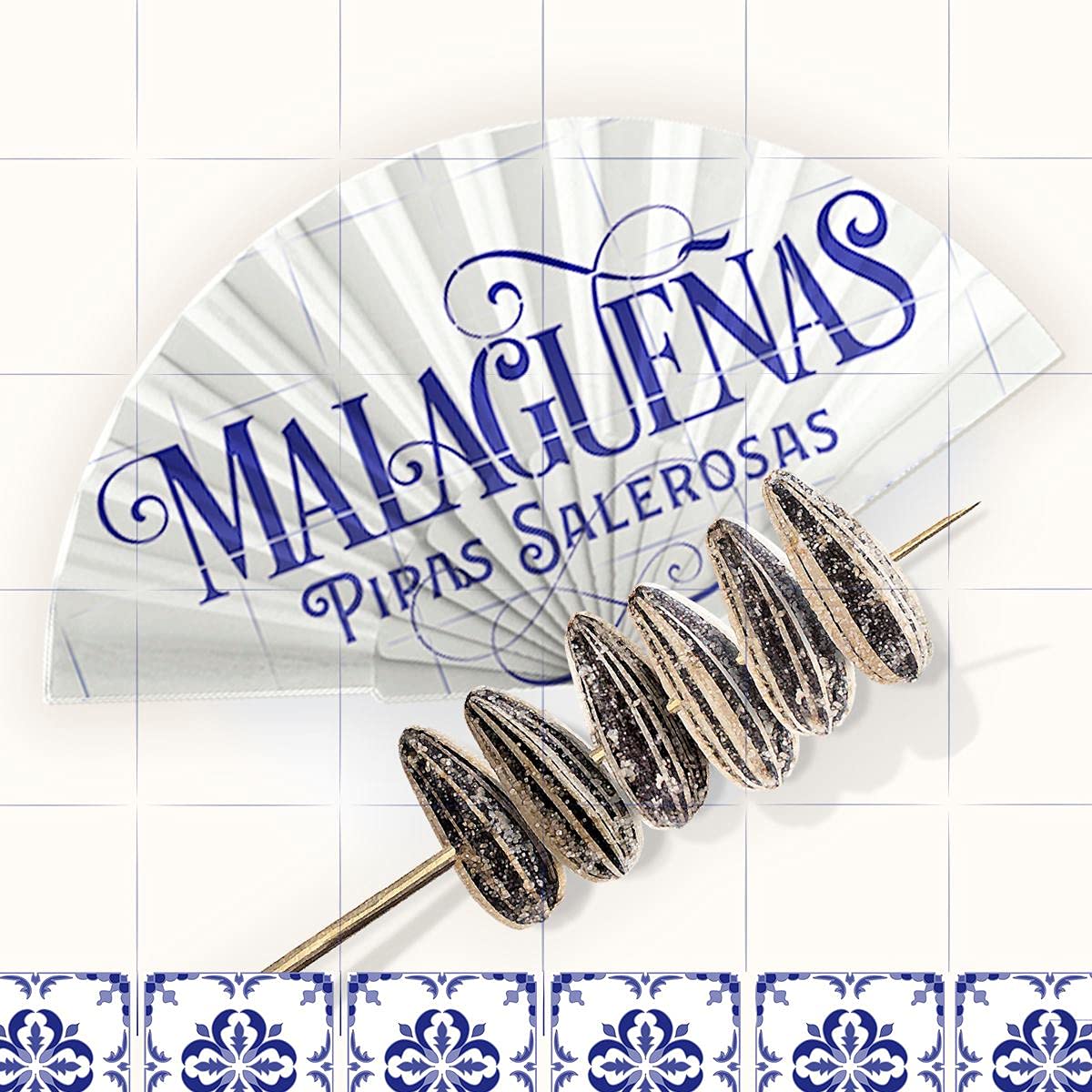 Pipas Malagueñas Con Sal - Caja con 10 Unidades de 120g