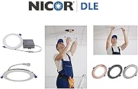 Vista 15 de NICOR Lighting DLE621202KRDWH - Kit de iluminación empotrada, color blanco, 6 pulgadas