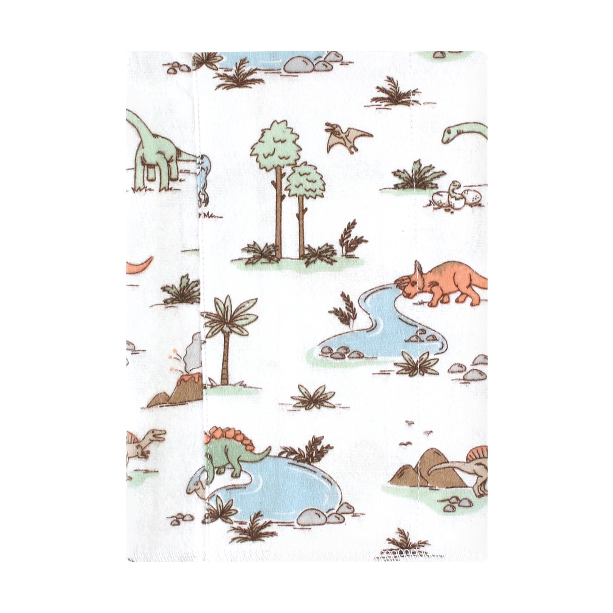 Hudson Baby Pack de 7 unidades de ropa unisex de franela de algodón, talla única