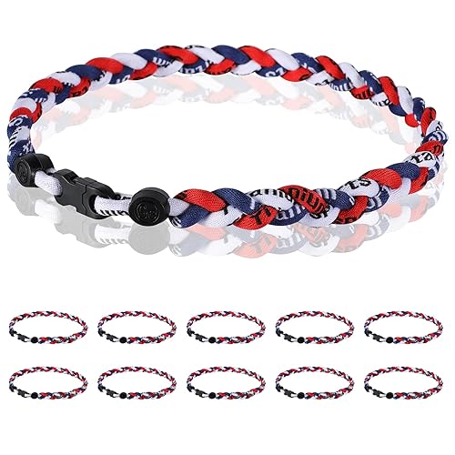 12 Pack Baseball Necklace 18inch, Team Gift for Baseball Funs,