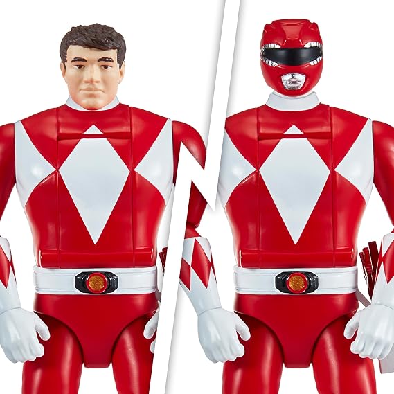 Power Rangers Mighty Morphin Re-Ignition - Auto-Morphin Red Ranger Action Figure by Playmates Toys