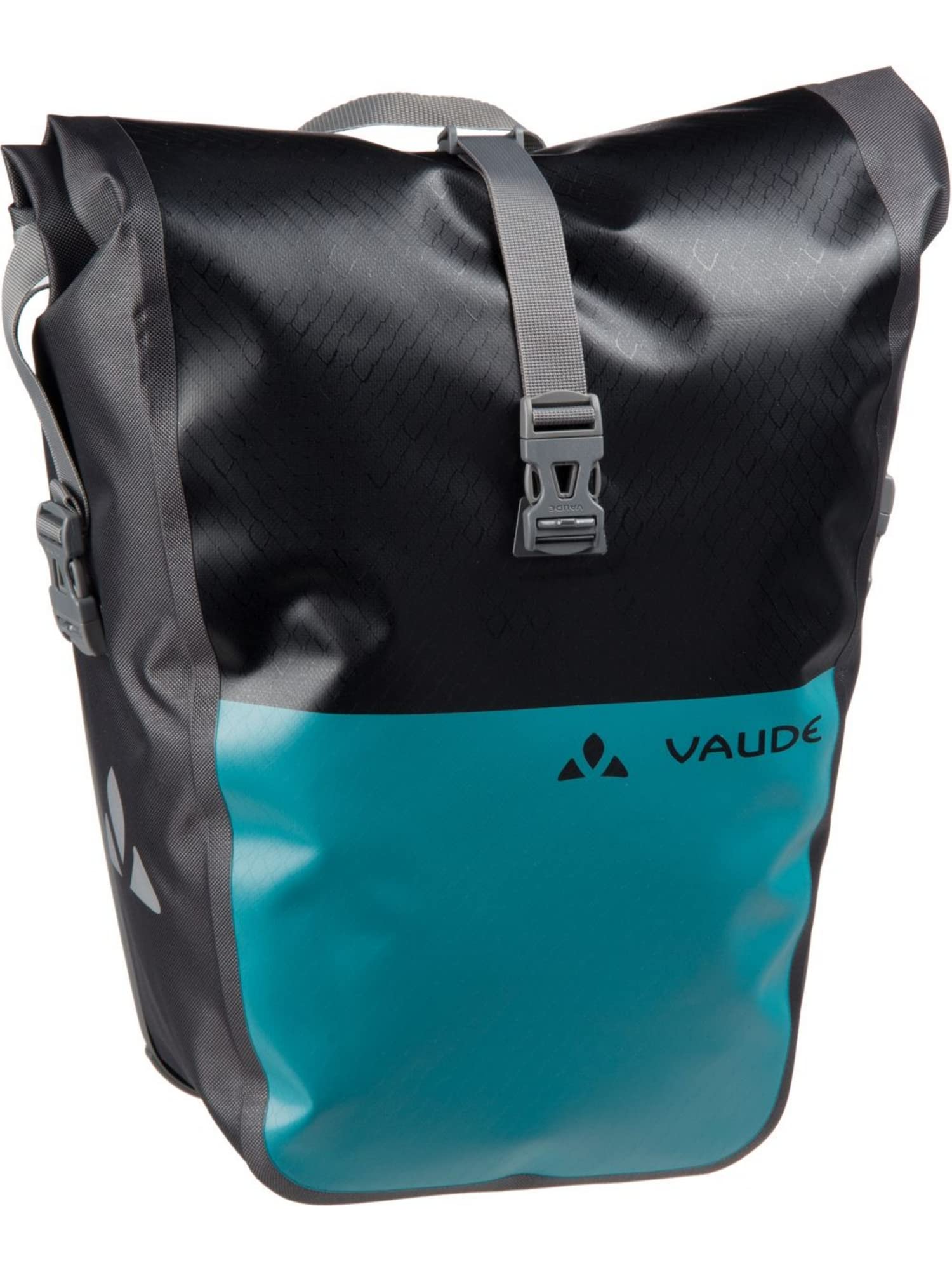 VAUDE Fahrrad Hinterradtasche Aqua Back Color, 2er Set, Made in Germany, Black/Alpine Lake, Einheitsgröße