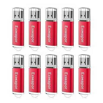 Exmapor 10個セット USBメモリ 2GB キャップ式 USBメモリースティック USB2.0対応 黒 Amazon.co.jp: Exmapor 10個セット USBメモリ 2GB キャップ式
