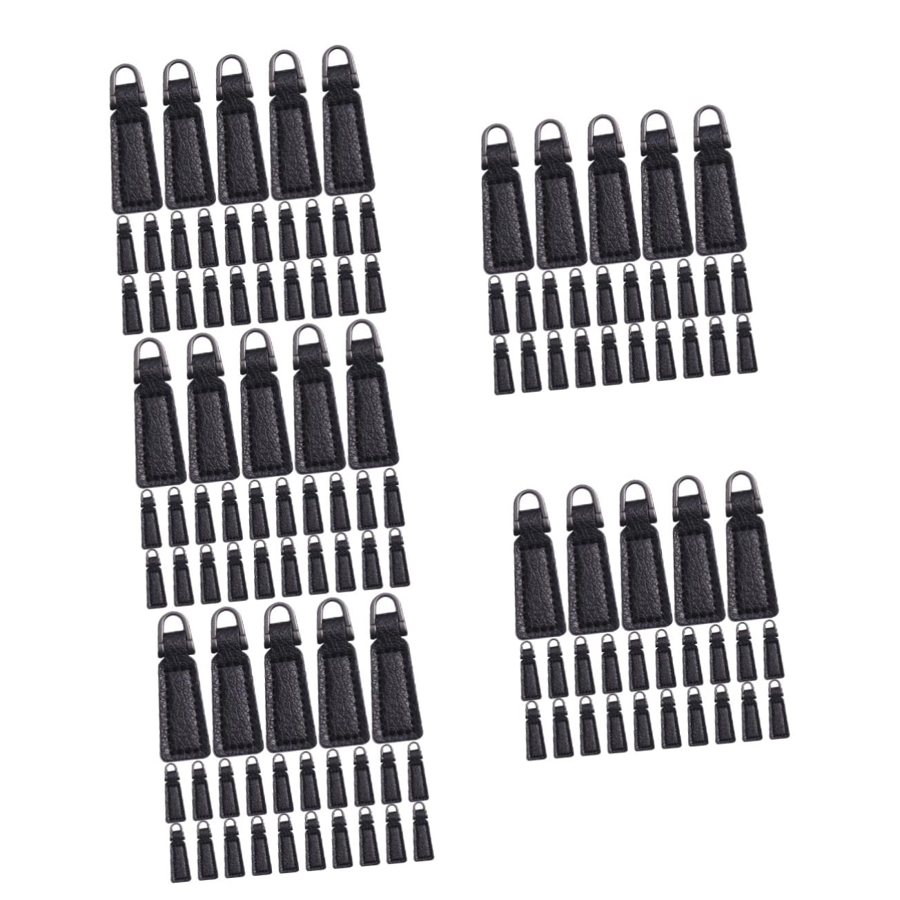 Operitacx 125piezas Zipper De Pu Para Reparación De Ropa y Equipaje Accesorios y Multifuncionales Para Mochilas y De Vestir