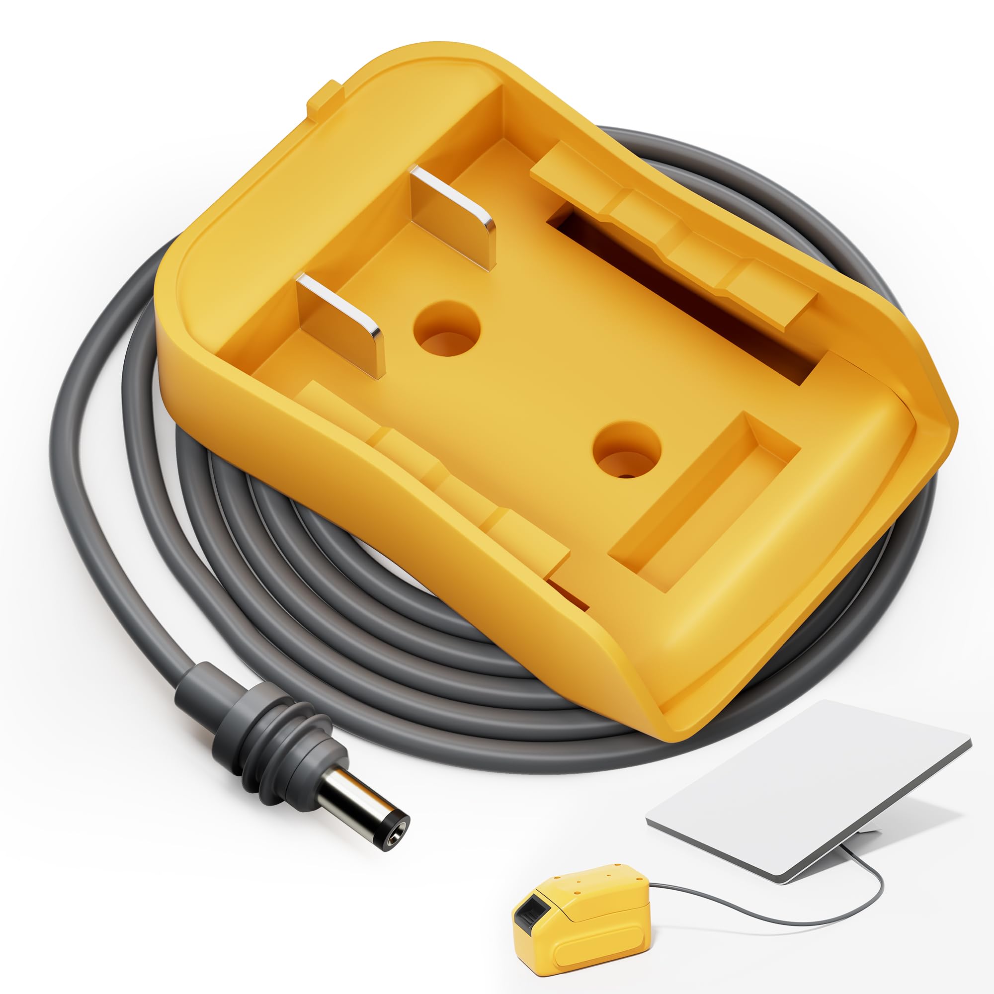 Starlink Mini Battery Adapter De.walt DC Power Cable, 3.2FT 18AWG Cord, Efficient Power Solution for Portable Starlink Setup