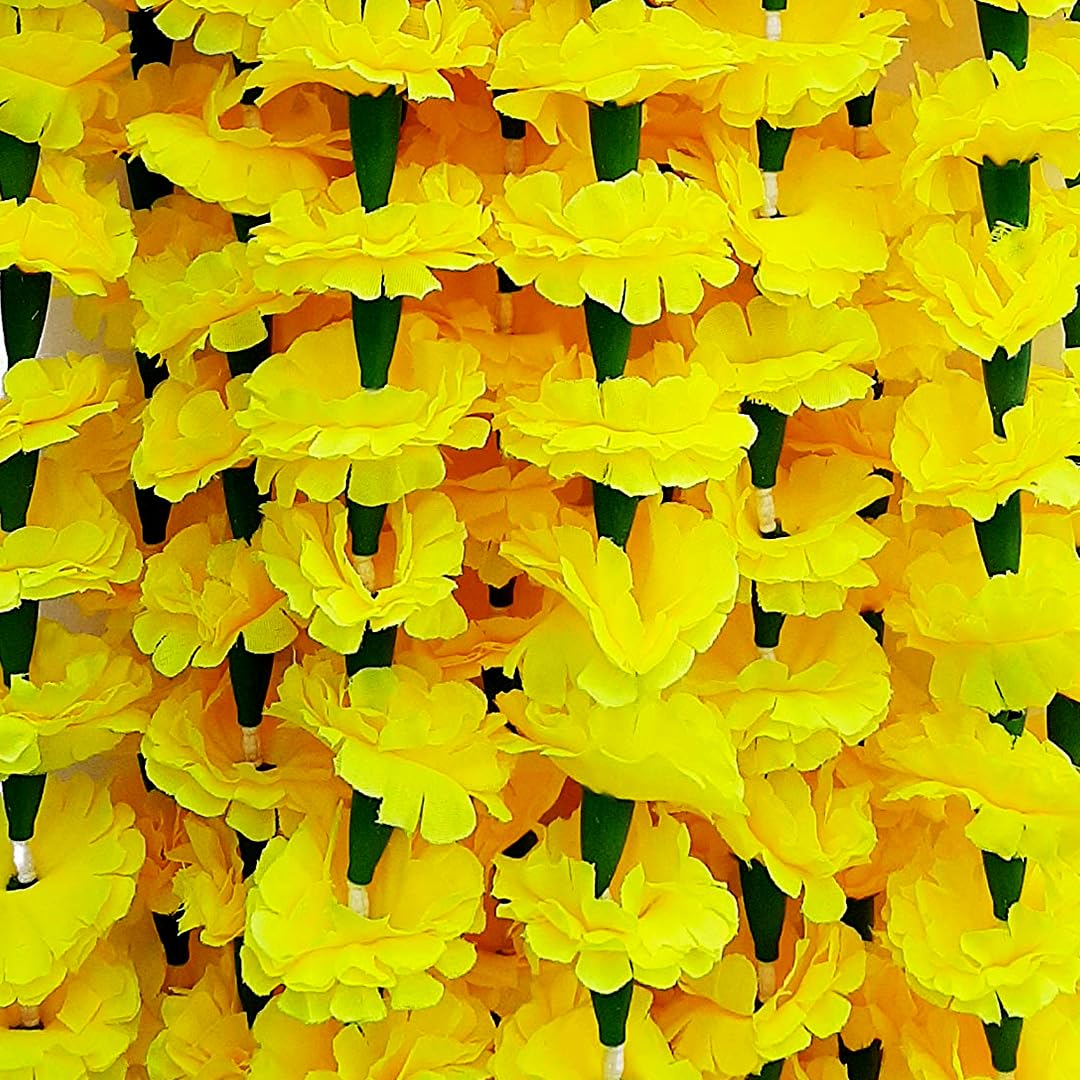 Guirlande indienne fleur artificielle mariage déco festival vert