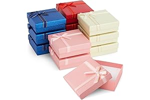 Entice with Elegance: Our 12 Pack Cardboard Jewelry Gift Boxes