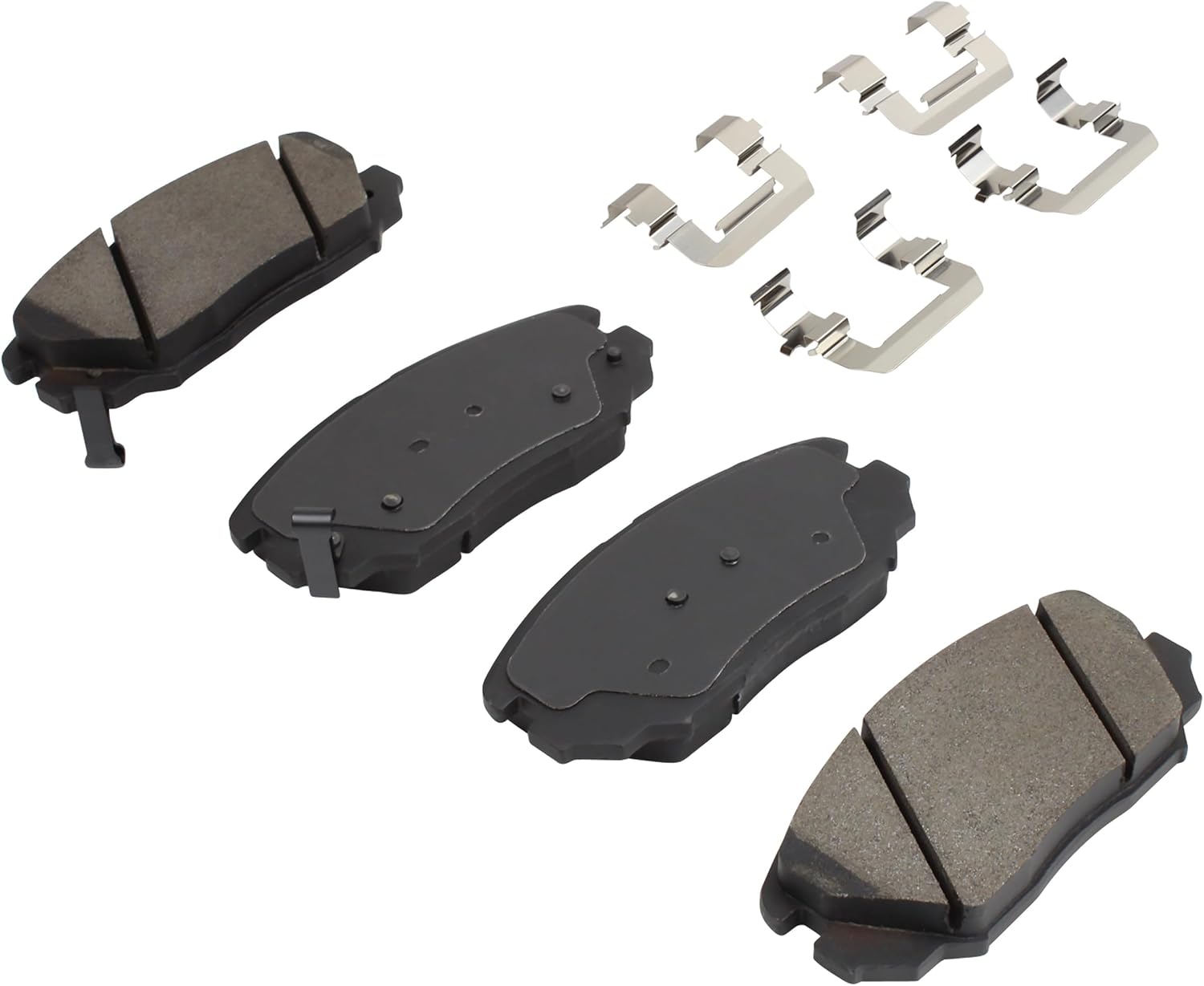 QUALITY-BUILT Front Semi-Metallic Brake Pads, Work Force 1002-1125AM, Compatible with 2010-2020 Buick/Cadillac/Chevrolet/GMC/Saab (9-5,Cascada,ELR,Equinox,Impala,LaCrosse,Malibu,Malibu Limited,Regal)