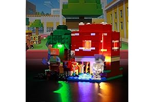 Bourvill Excellent LED Lights Kit for Minecraft Mushroom House