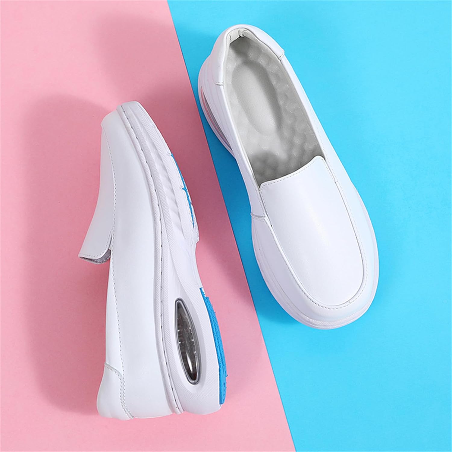 Touchmosees Nurse Shoes Orthopedic Diabetic Walking Sneakers Lightweight Comfort for All-Day Wear Loafers - Image 3