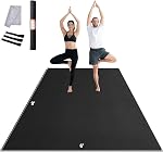 VEVOR Exercise Mat, Non Slip High Density Premium Yoga Mat, Exercise Yoga Mat for Men & Women, Fitness & Exercise Mat with Bag & Carry Strap, for All Types of Home Yoga, Pilate & Floor Workout