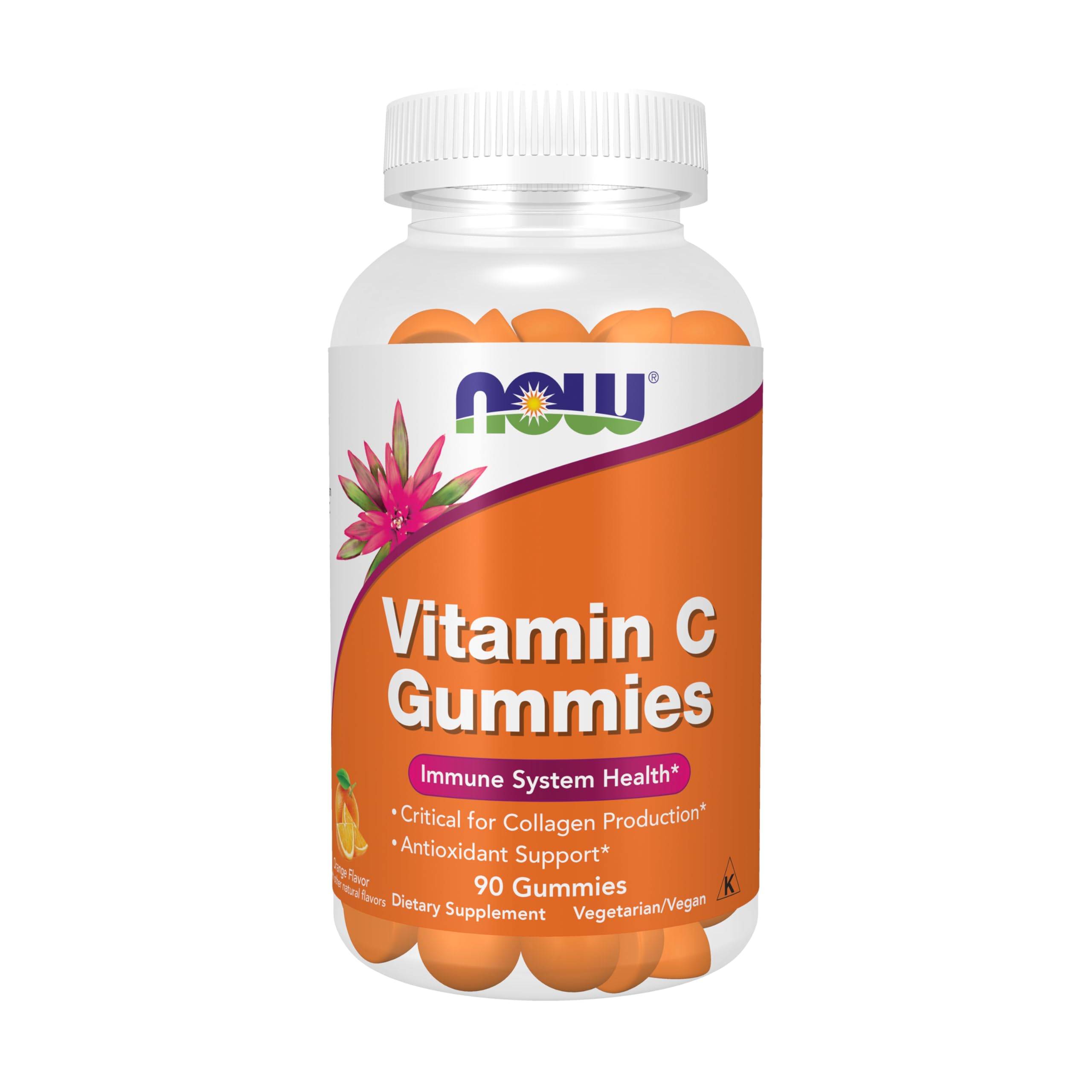 Now Supplements, Vitamin C Gummies 250 mg, Antioxidant Support*, Gummies 90 Count (Pack of 12)
