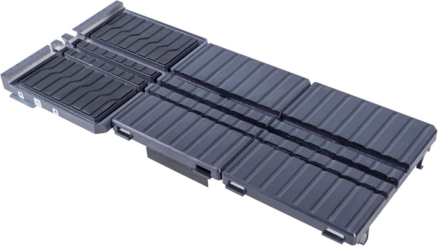 RUBI Extendable Table DT-10IN MAX – 48" Tile Saw Extension Wing for DT-250 MAX, Aluminum & Rubber Surface with Stability Legs for Large Tile Cutting